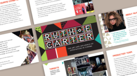 Ruth Carter Exhibition Sponsorship Deck